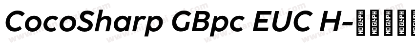 CocoSharp GBpc EUC H字体转换